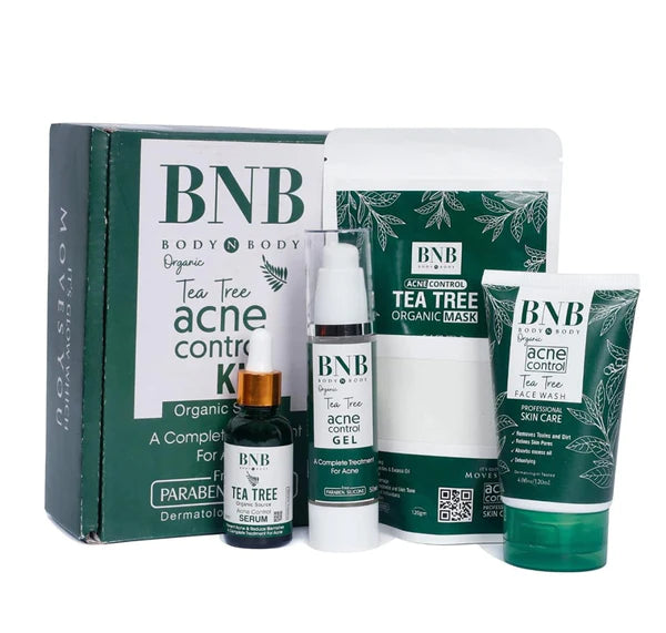 Get Clear Skin with BNB Acne Control Kit - Buy Now and Get Free Hair Food Oil
