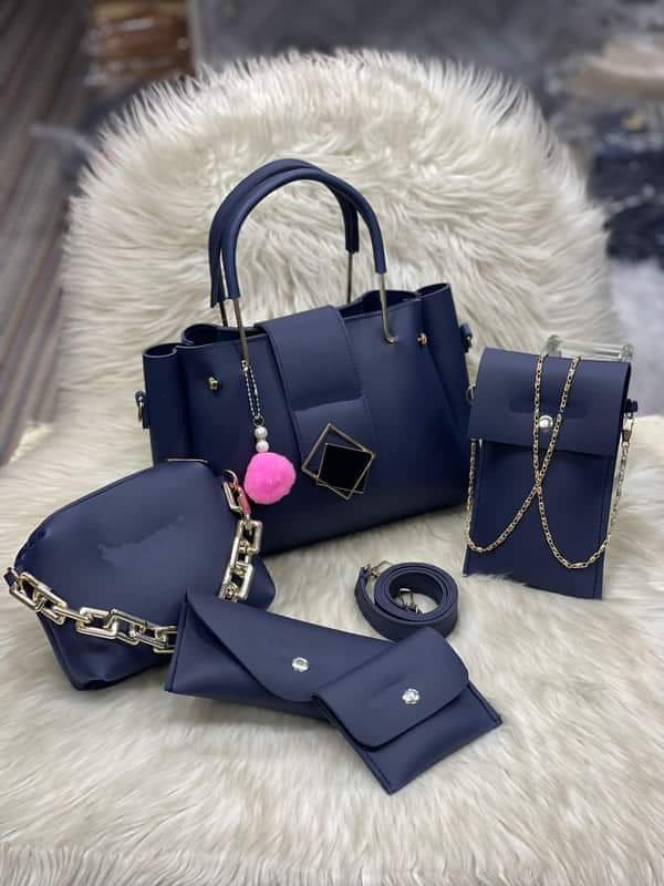 Versatile 5-Piece Handbag Set - Complete Your Look
