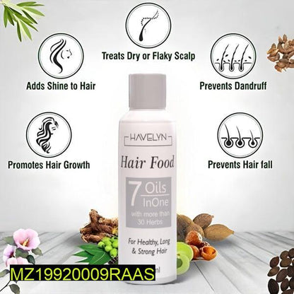 pack of two Hair food 7 in 1 oils - 200ml