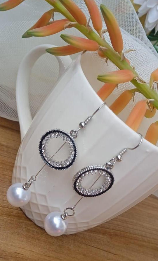1 pair beautiful dangling earrings