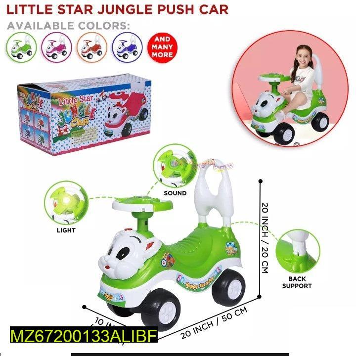 Rabbit style kids riding car