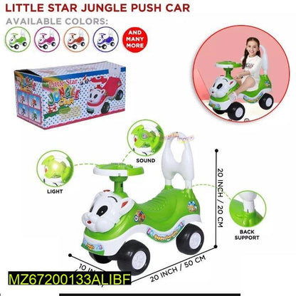 Rabbit style kids riding car