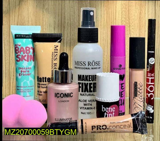 Pack of 10 items makeup deal