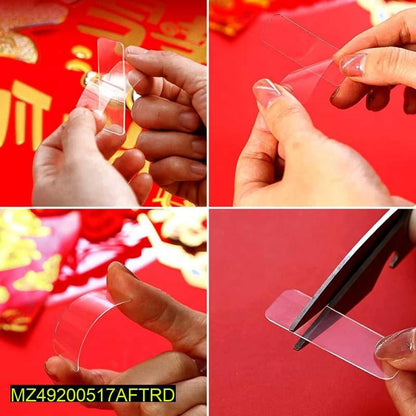 60 Pcs Double Sided Adhesive Tape Box