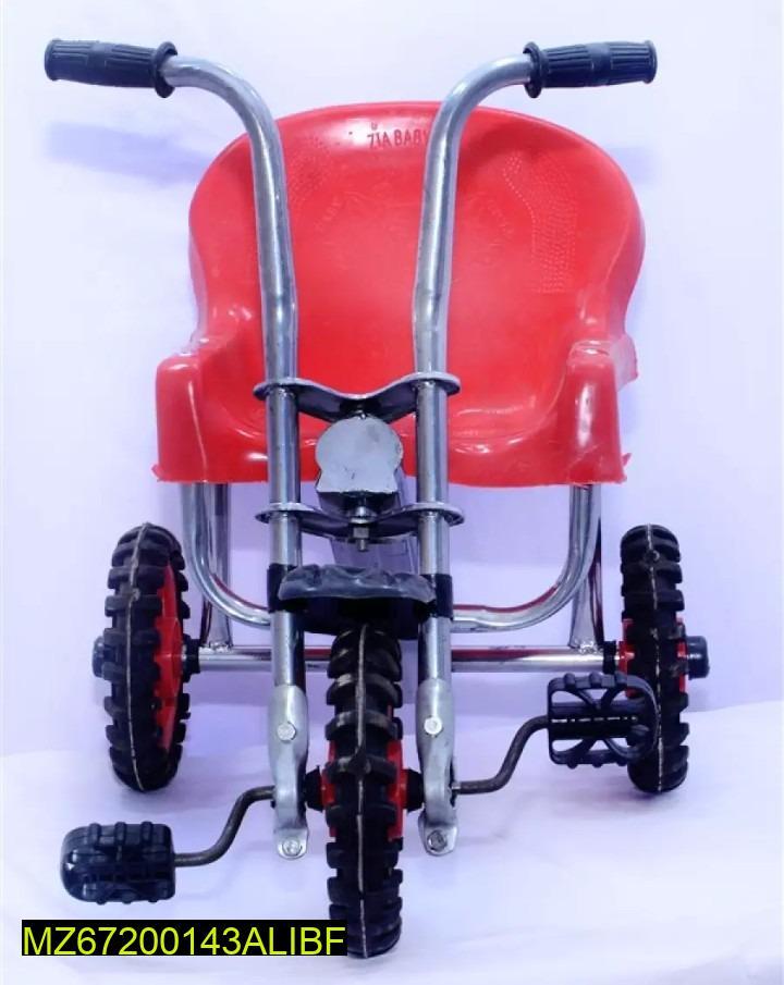 Kids red tricycle