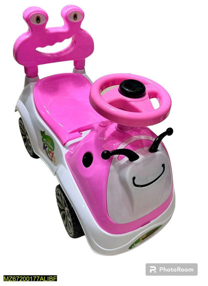 Cartoon character pink Kids car