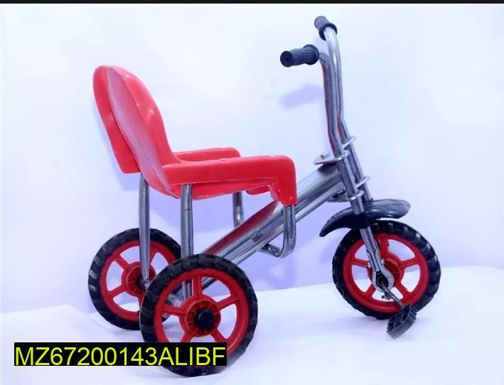Kids red tricycle