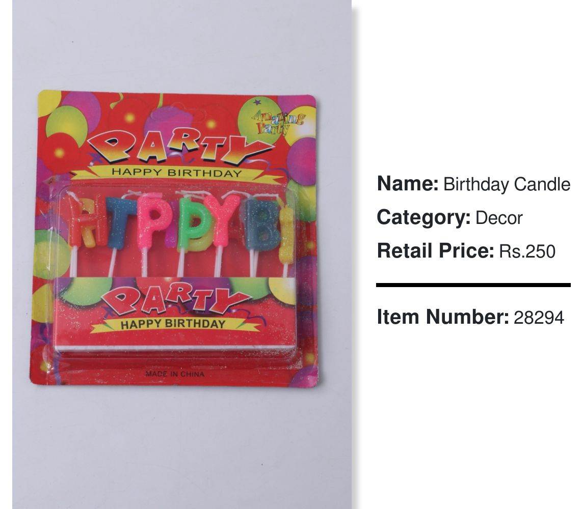 Birthday Candles
