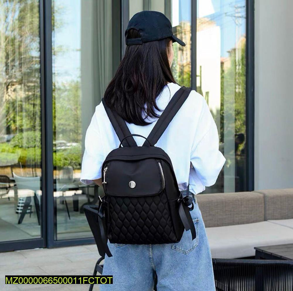 Flap style casual backpack