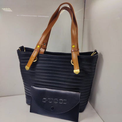 2 pcs prime quality ladies shoulder bag set