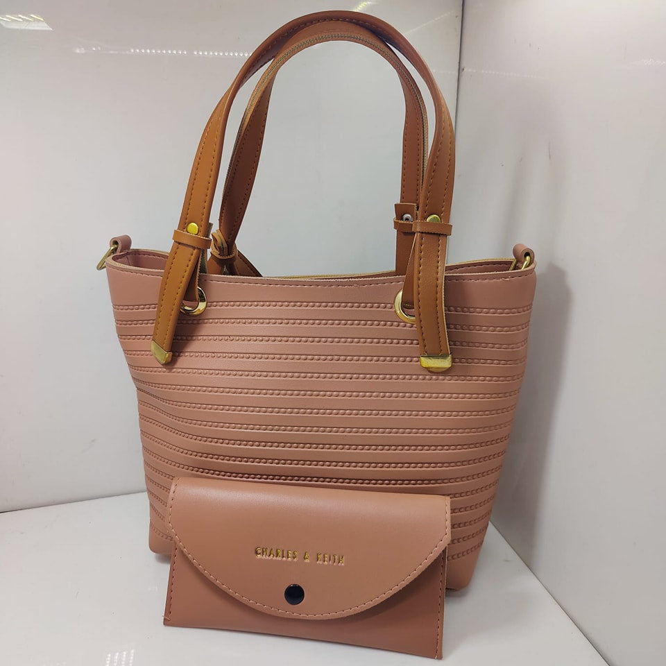 2 pcs prime quality ladies shoulder bag set