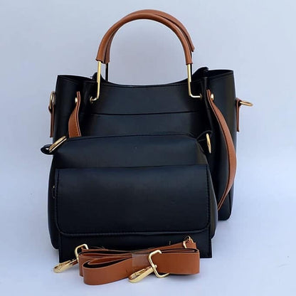 women premium quality three pcs handbags set