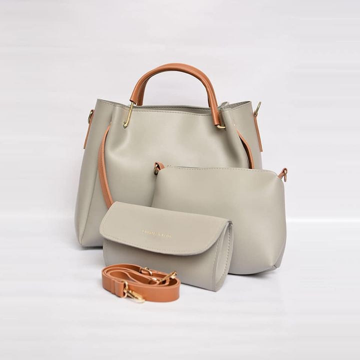 women premium quality three pcs handbags set