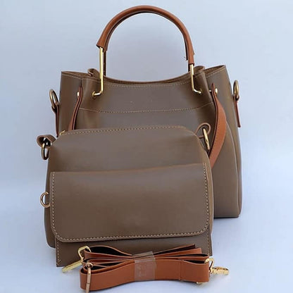 women premium quality three pcs handbags set