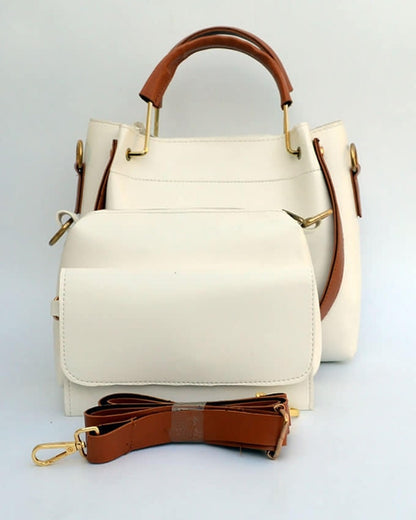 women premium quality three pcs handbags set