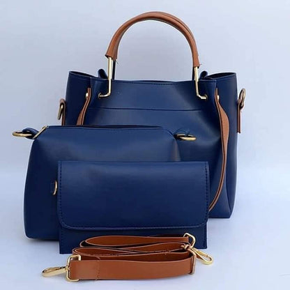 women premium quality three pcs handbags set