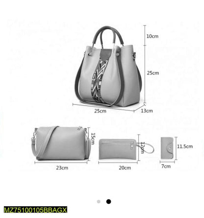 Women 4 PCs handbags set