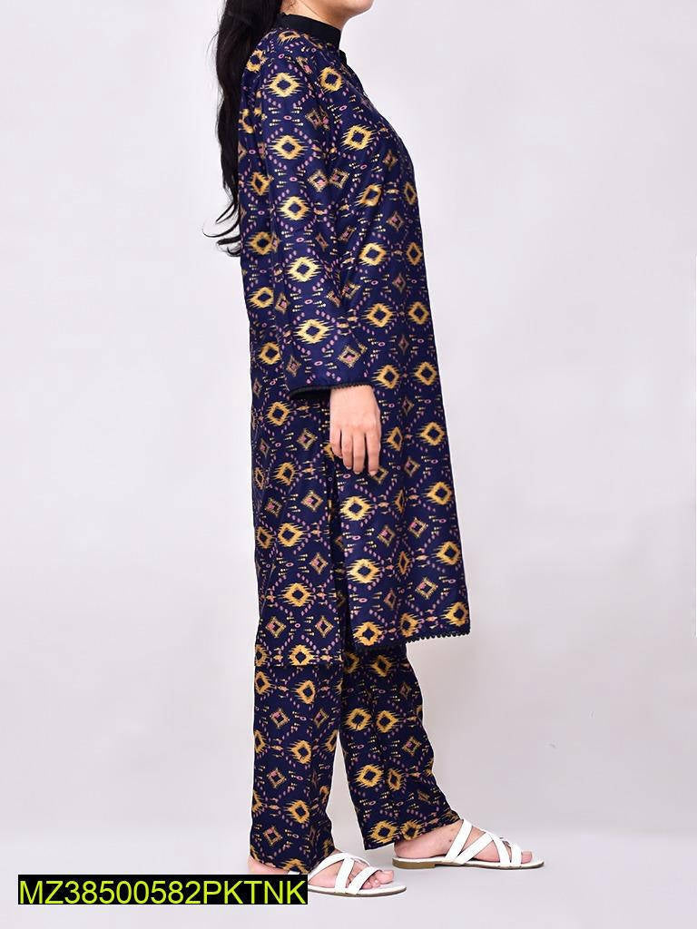 Two PCs women stitched linen suit