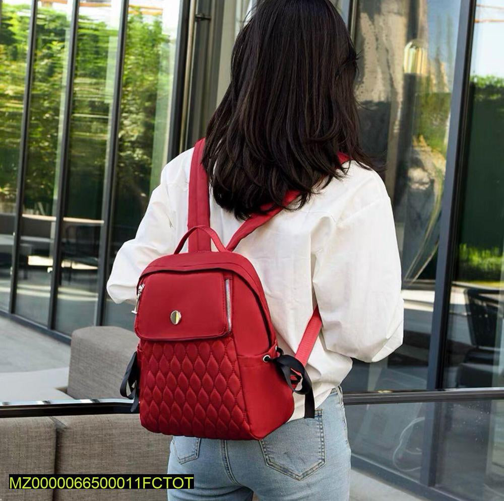 Flap style casual backpack