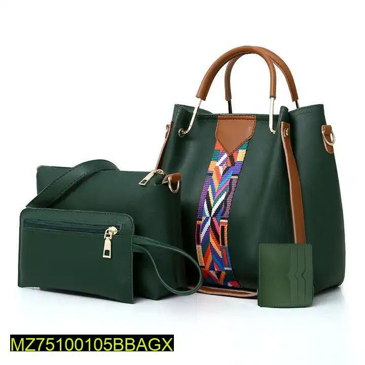 Women 4 PCs handbags set