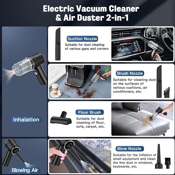 PORTABLE 3 IN 1 VACCUM CLEANER