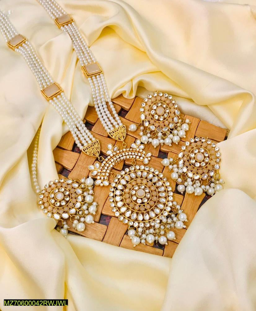 Multi stones Kundan mala set