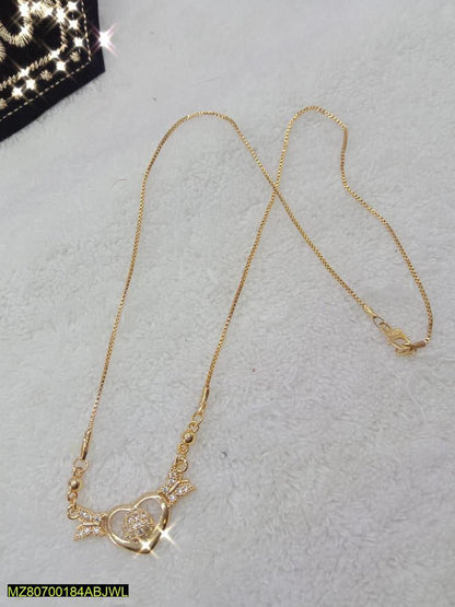 Stylish zircon stones pendant