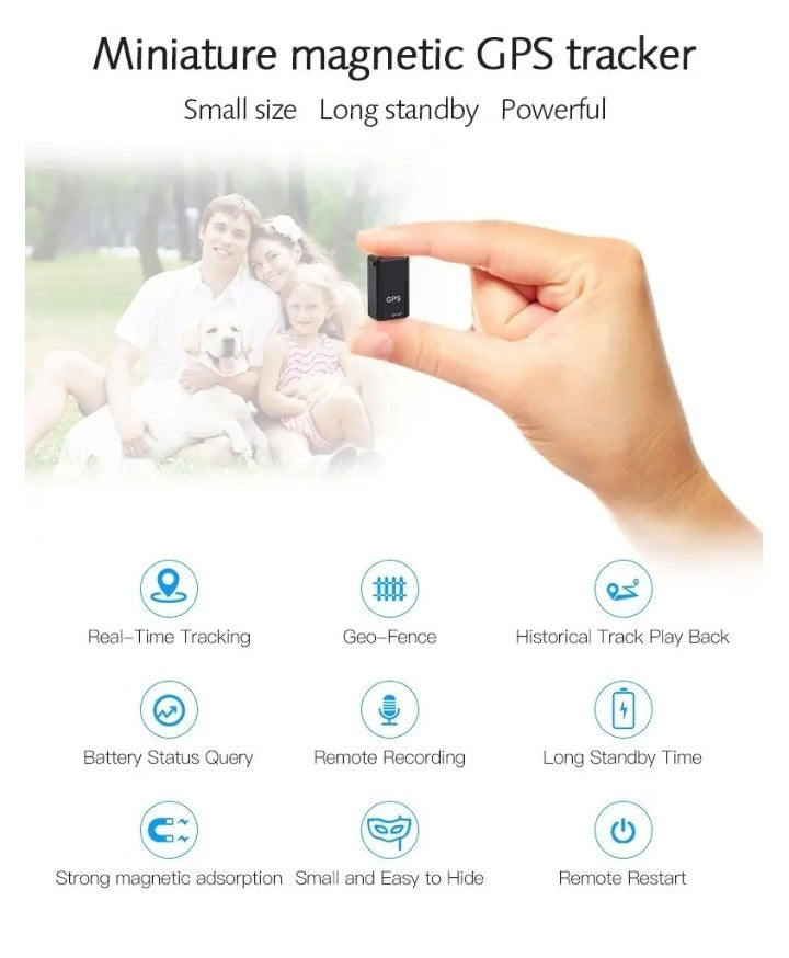 Mini GPS Tracker for Vehicles/Mini Magnetic GPS Device Real time Car Locator