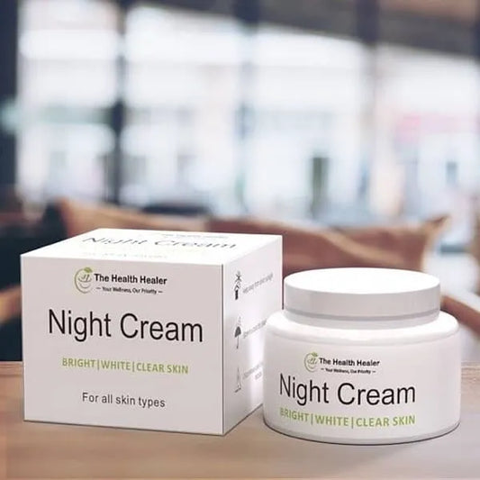 Night Cream Bright White Clear Skin - Radiant & Flawless Complexion