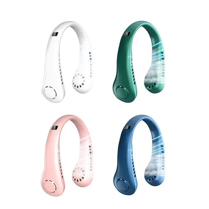 Portable Hanging Neck Fan | USB Rechargeable
