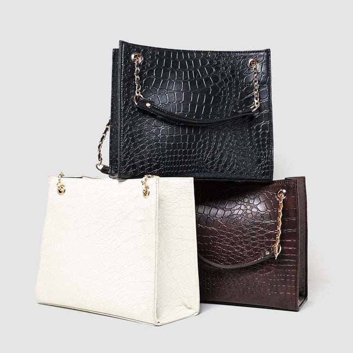 Premier Croco Handbag