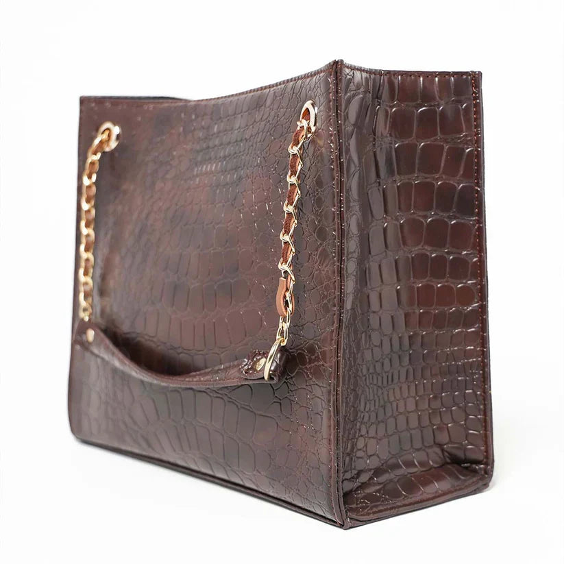 Premier Croco Handbag