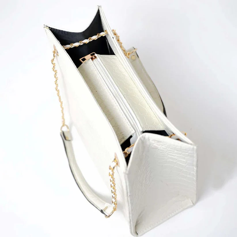 Premier Croco Handbag