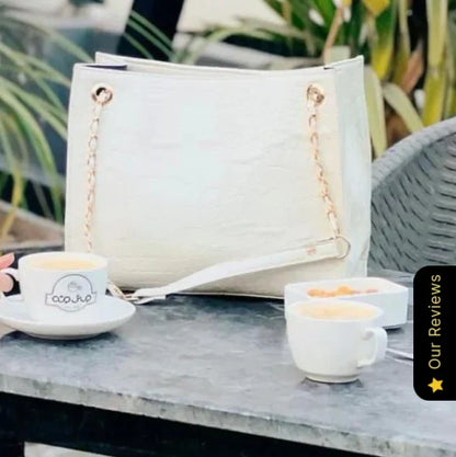 Premier Croco Handbag