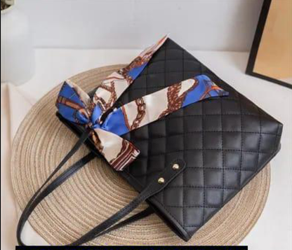 Women's PU Leather Textured Shoulder Bag
