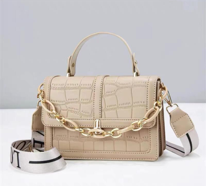 Nylon Plain Hand Bag in Assorted Color