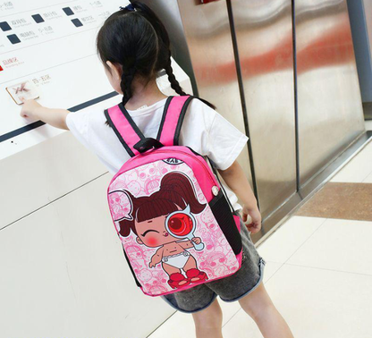 Kid's Cartoon Character School Bag