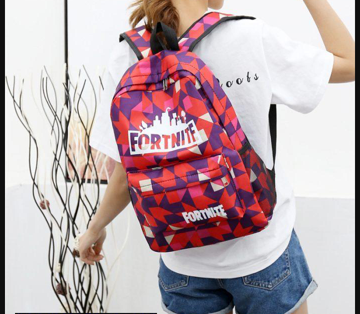 Girl's Trendy Nylon Backpack