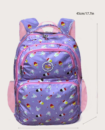 17 Inches Backpack Orange