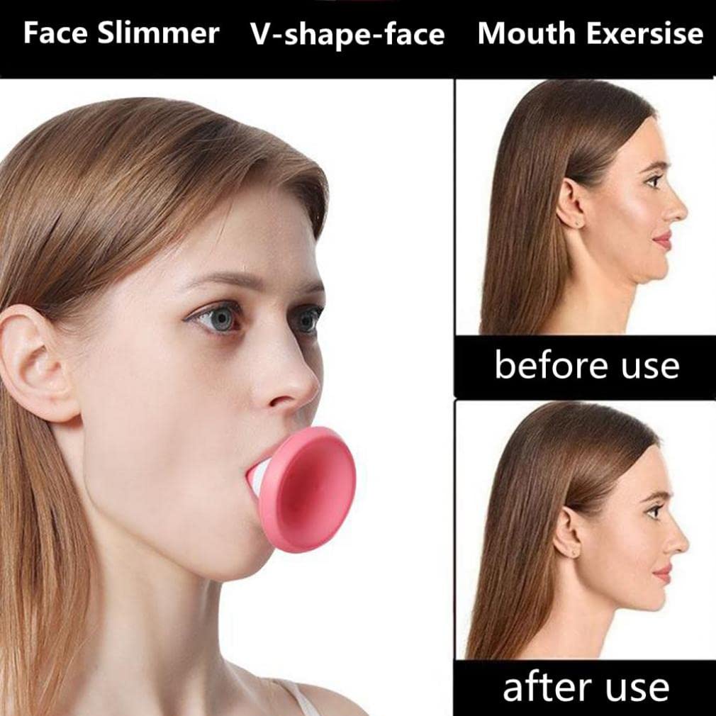 Silicone Jawline Exerciser & Face Lifting Trainer - Firming, Slimming, and Double Chin Remover | T4Trendz
