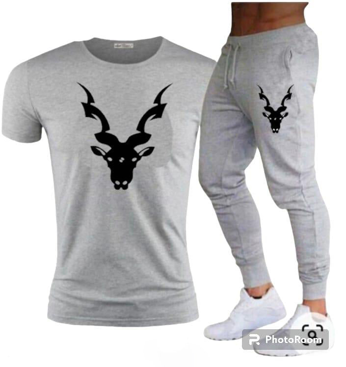 Two-Piece Unisex Printed Track Suit - Stylish & Comfortable Activewear | T4Trendz