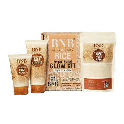 Rice Glowing kit with free 7 hair food oil