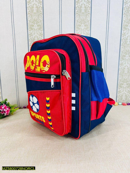 Soccer style school bag for kids