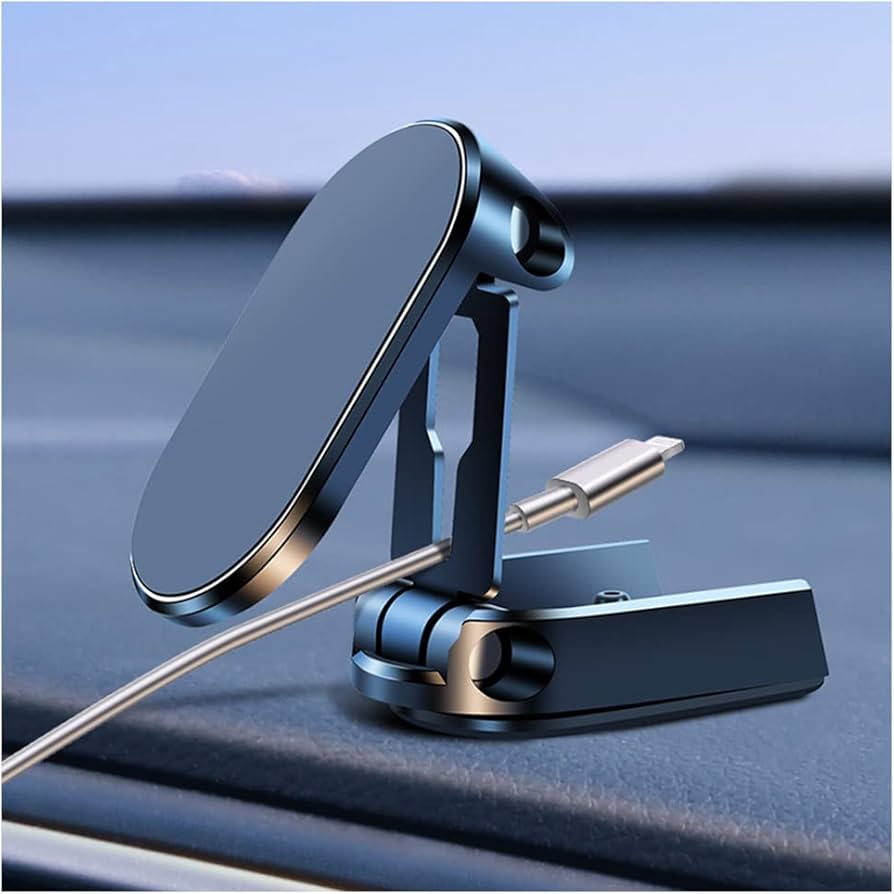 Mini magnetic 360 car mobile holder