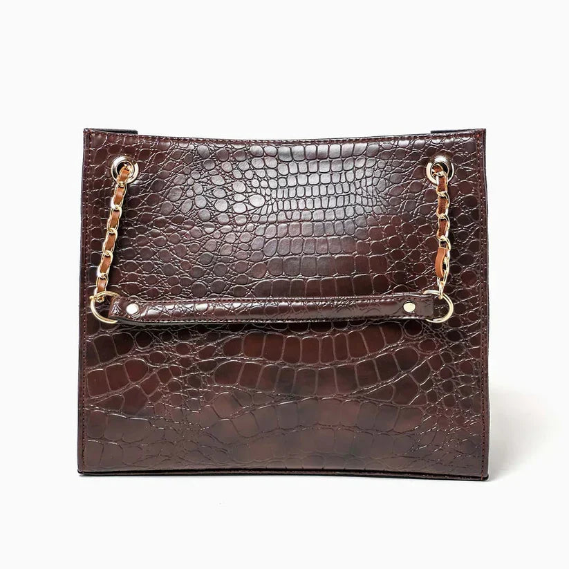 Premier Croco Handbag