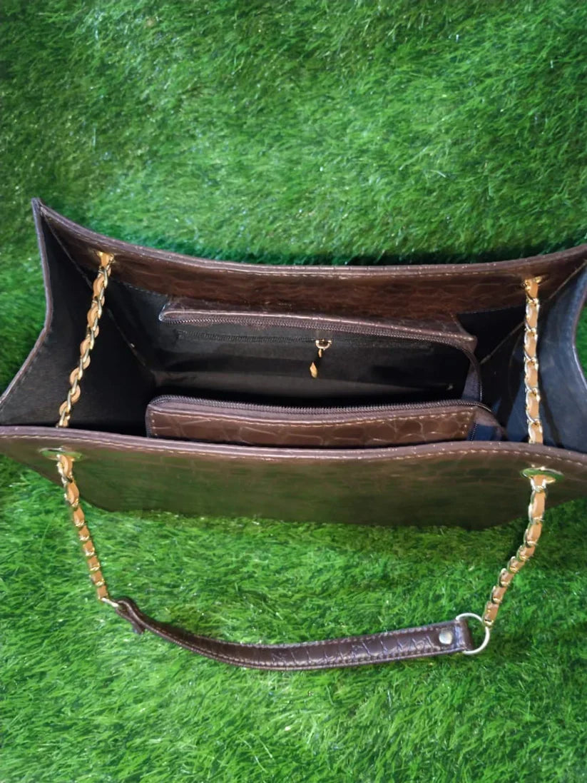 Premier Croco Handbag