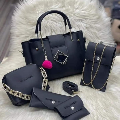 Versatile 5-Piece Handbag Set - Complete Your Look