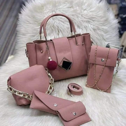 Versatile 5-Piece Handbag Set - Complete Your Look
