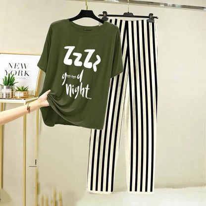 Night wear stitched 2 piece for women
