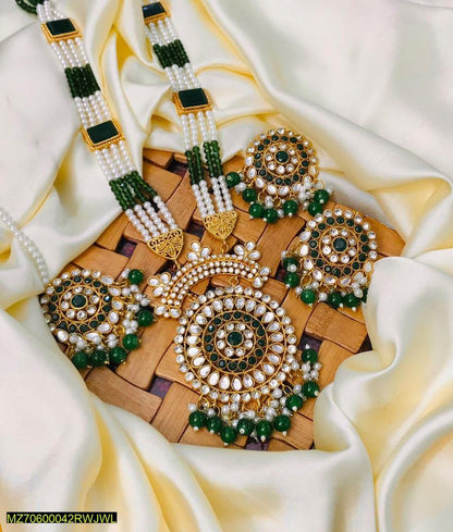 Multi stones Kundan mala set